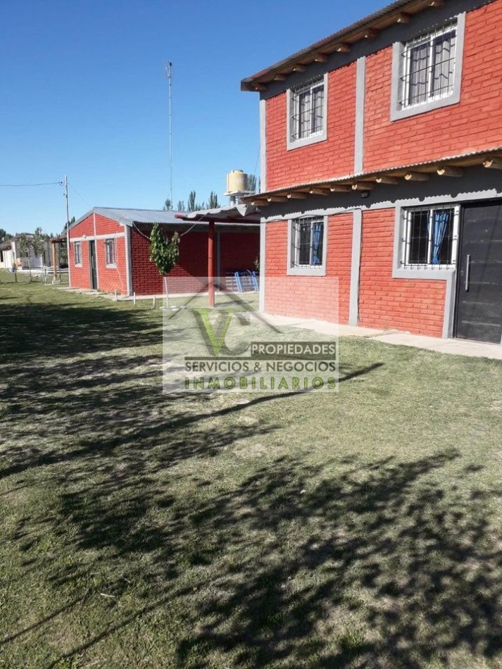 OPORTUNIDAD SALON DE FIESTA +2 Cabañas + pileta con 5200 m2 en Rama Caida. San Rafael. Mendoza
