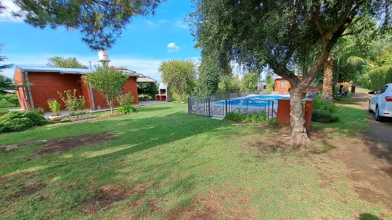 PERMUTA INVERSOR Vendo Complejo de 3 cabanas, 2 has de Ciruela. Rama Caida, San Rafael