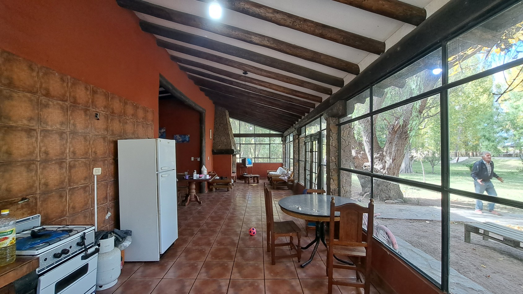VENDO FINCA 42 has en San Rafael con Casa Patonal 4 dormitorios + Piscina + Galpones + prod de Ciruela distrito Salto de las Rosas