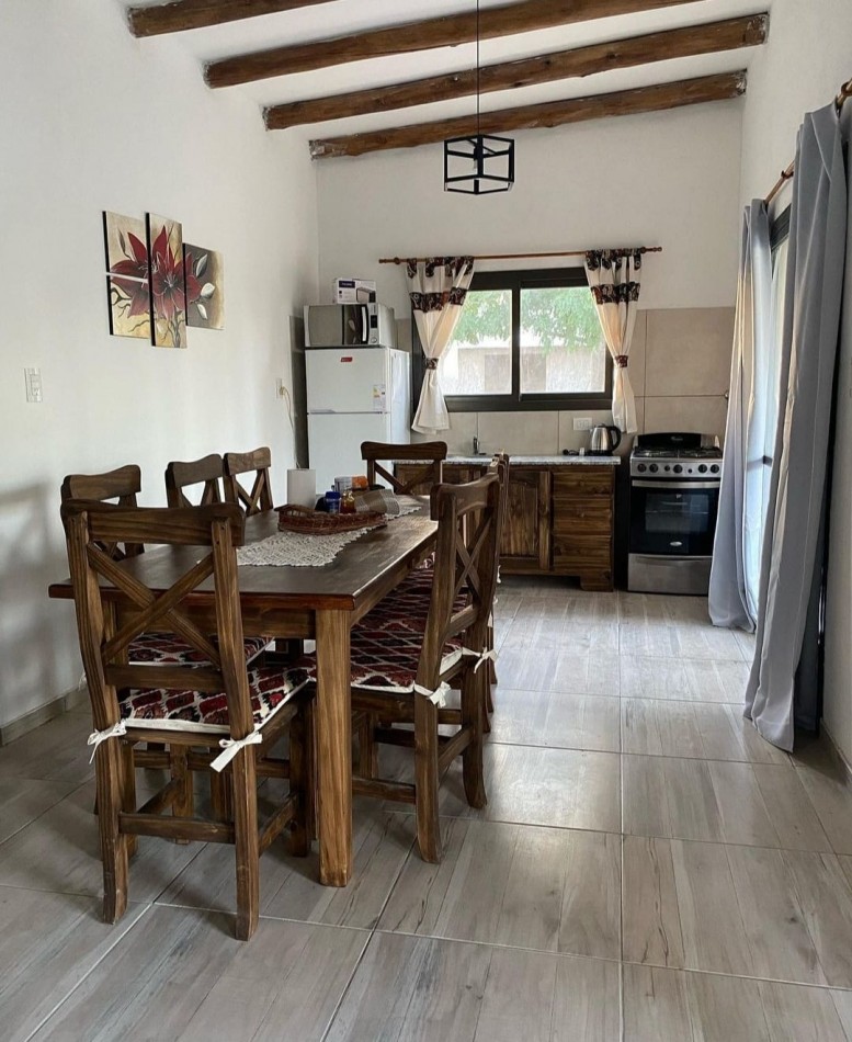Vendo o Permuta Complejo de Cabañas 5 has con 5 cabañas y 3.5 has de parral con tela. Las Paredes, San Rafael, Mendoza