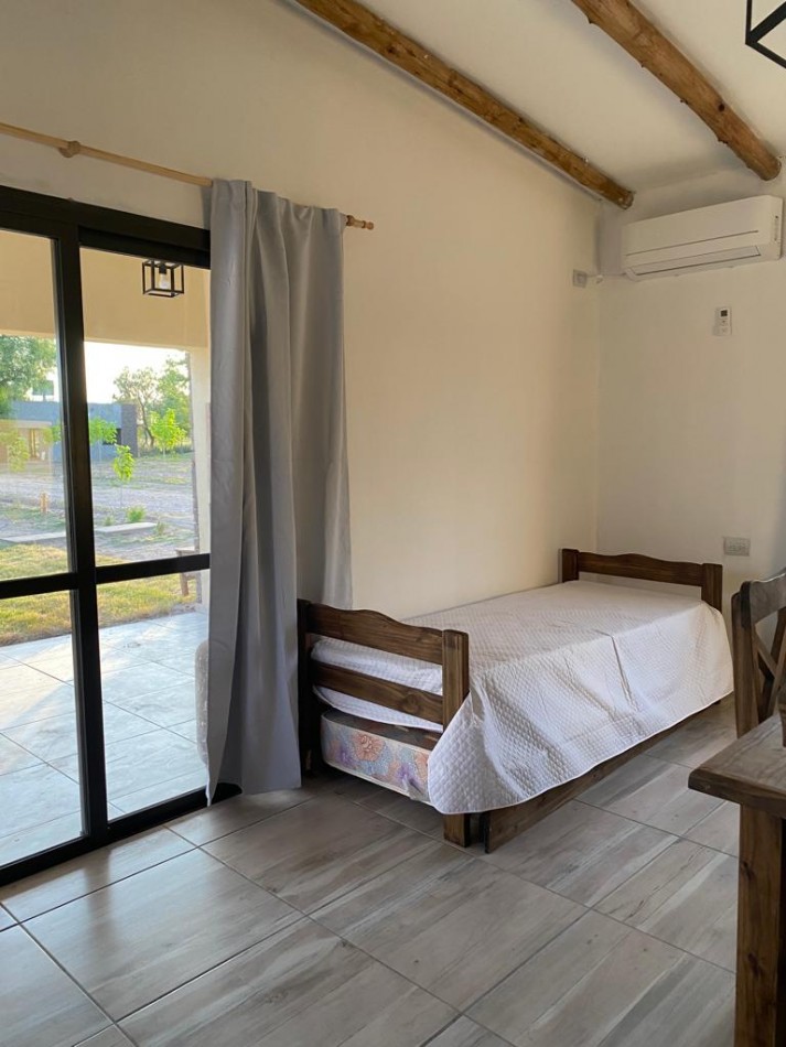 Vendo o Permuta Complejo de Cabañas 5 has con 5 cabañas y 3.5 has de parral con tela. Las Paredes, San Rafael, Mendoza