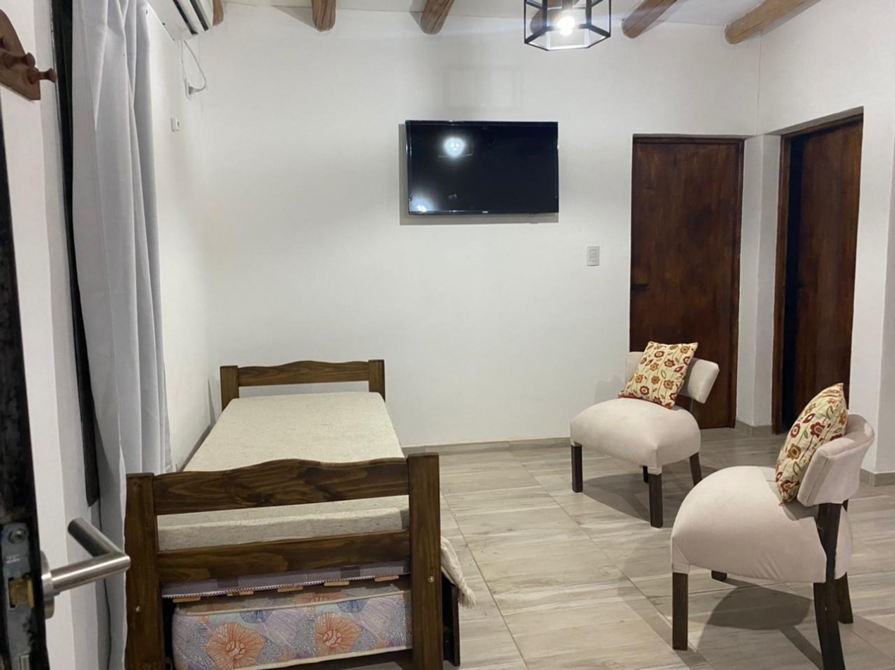 Vendo o Permuta Complejo de Cabañas 5 has con 5 cabañas y 3.5 has de parral con tela. Las Paredes, San Rafael, Mendoza
