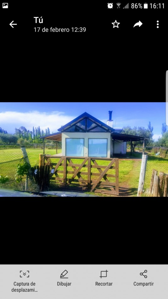 Oferta Vendo Casa Quinta amplia con 3200 m2 . Cuadro Benegas. San Rafael