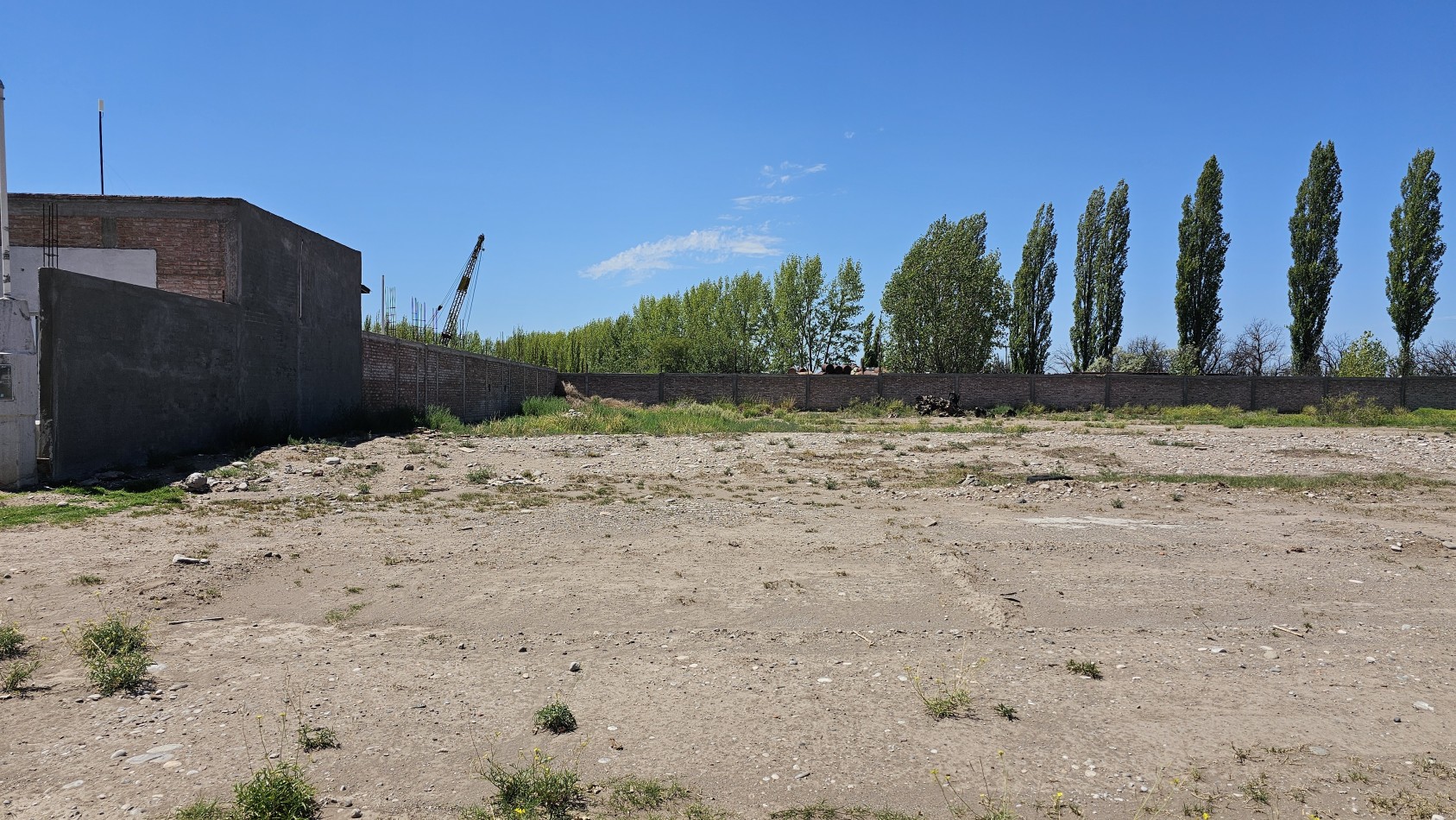 Vendo Lote cierre 2 laterales 550 m² zona Germano y Sarmiento