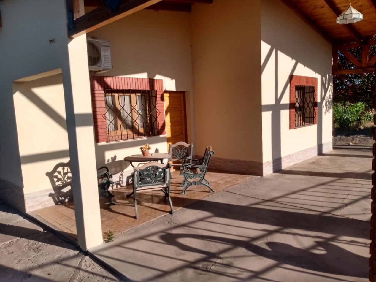 Vendo finca o campo de 28 has en Produccion, Casas, Galpones, Implementos, Riego en Atuel Norte. A 40 km de San Rafael. Mendoza