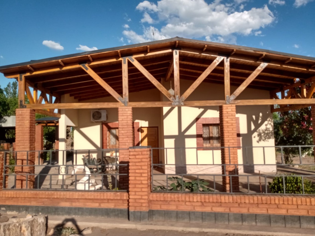 Vendo finca o campo de 28 has en Produccion, Casas, Galpones, Implementos, Riego en Atuel Norte. A 40 km de San Rafael. Mendoza