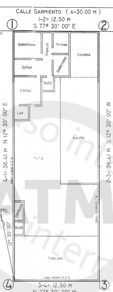 Casa + Galpon con gas. Propiedad Multifuncional en Avenida Sarmiento de San Rafael: 2 Galpones con Casa de 3 Dormitorios, ¡Ideal para Comercio o Deposito!