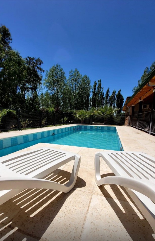 Se Vende Casa Quinta segura y tranquilidad en zona Cubillos, Rama Caida, San Rafael.