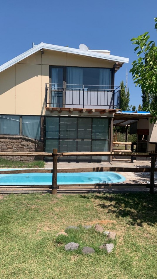 VENDO COMPLEJO DE CABAÑAS equiadaso Casas  2 pilets- 25 DE MAYO, SAN RAFAEL, MENDOZA