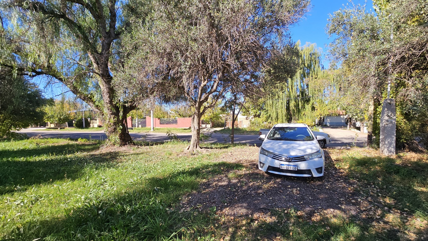 Vendo Lote 7400 m² con Avance pilastras, puente, pozo, olivos. Sonbre Ejercito de los Andes Rama Caida. Ejercito de los Andes. San Rafael. Mendoza 