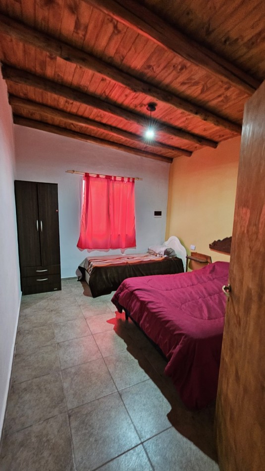 Vendo complejo trabajando de Casa + 3 cabañas en 2.48 hectareas. Rama Caida. San Rafael