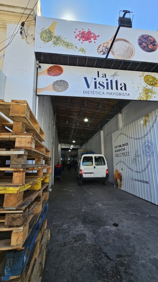 Venta de Locales Comerciales y Galpon - 553 m² de Terreno y 530 m² Cubiertos - Pleno Centro de San Rafael