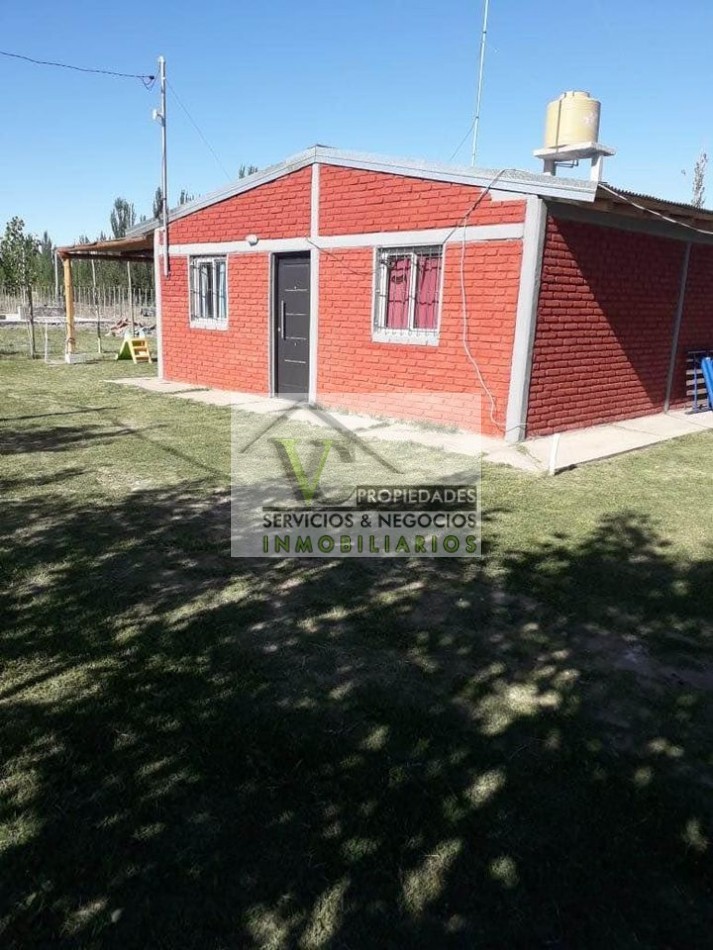 OPORTUNIDAD SALON DE FIESTA +2 Cabañas + pileta con 5200 m2 en Rama Caida. San Rafael. Mendoza